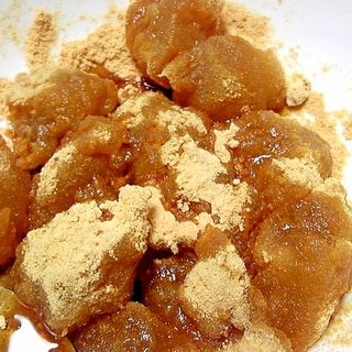片栗粉で作る手軽なわらび餅
